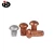 Import High Quality Hardware Fasteners Knurl Rivet Red copper Screw Rivet from China