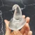High Quality Natural Hand-carved Clear Quartz Witch Hatwizard Hat Crystal Carving For Crystal Crafts