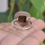 Import High Quality Natural Tiger Eye Cushion Shape Ring 925 Sterling Silver Ring, Wholesale Bulk, Tiger Eye Ring from India