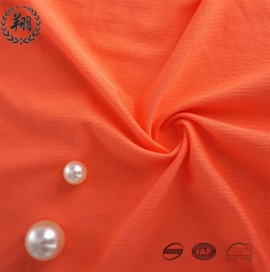 High quality polyester spandex weft knitting dotted dry fit cotton feeling yonex badminton sportswear
