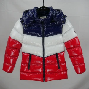High quality professional soft comfortable  children padded winter baby boy jacket for kids