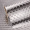 High Quality Pvc Aluminium Wall Sticker High Temperature Oil Proof Kitchen Backsplash Foil Wallpaper