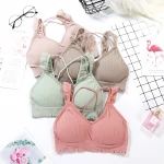 High Quality Seamless Outdoor Sports Fitness Clothing Gym Yoga Wear Woman Sport Bra Top