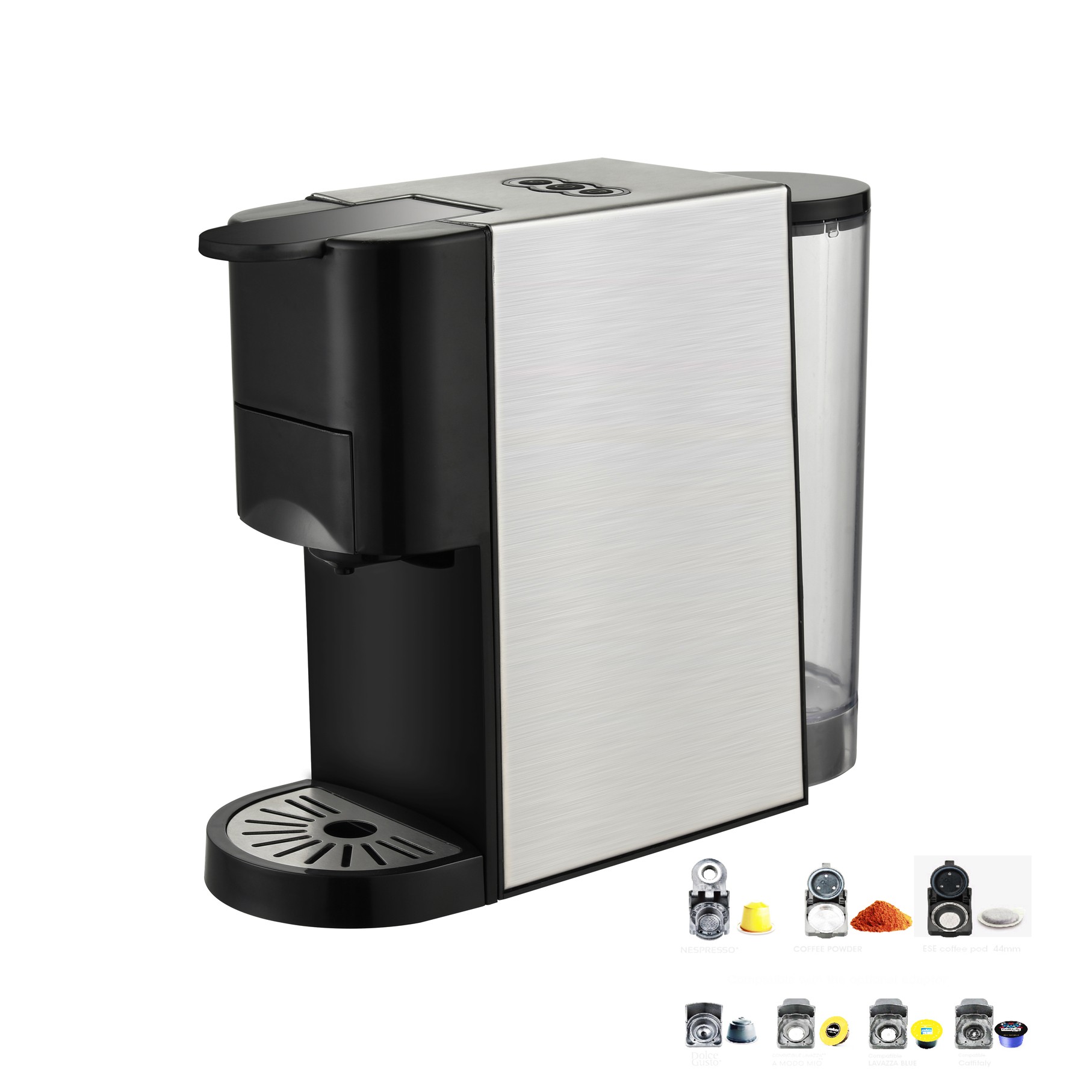 High Quality Stainless Steel Multi Capsule Espresso Coffee Machine