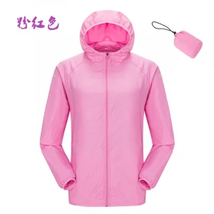 High Quality Wholesale Custom Cheap woman summer jacket running windbreaker men with a price