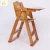 Import High quality wooden baby feeding chair/ adjustable baby bouncer chair / easy baby chair and table for feeding from China