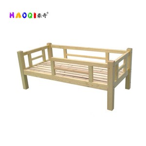 High qualityKindergarten Furniture Kids Wooden Bunk Bed Children Wooden Double Bed