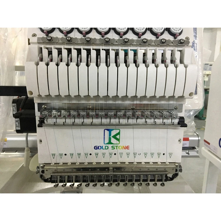 High speed 1200 rpm GT-1501 embroidery machine with high accessories embroidery machine