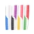 Import Highlight Fine-tooth hair styling comb Heat Resistant Pin rat tail comb Antistatic Separate Parting Hair salon professional Comb from China