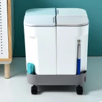 Home kitchen classification 4 compartment waste bin with lid