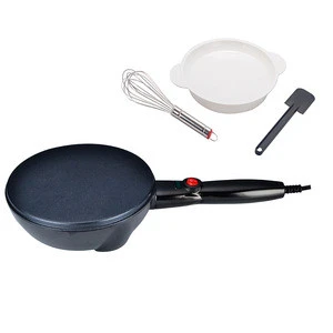 Home Use Mini Handheld Crepe Pancake Maker with 20CM Non-stick Coating Plate
