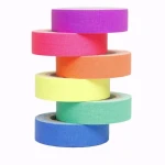 HONGFU UV fluorescent cloth tape, luminous at night, glows under ultraviolet light movie,television and stage performance prop