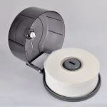 Hospital toilet hanging transparent black jumbo roll paper holder FQ-608