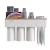 Import hot sale 1 Set Creative magnetic force  Plastic  4 wash cups tooth brush holder from China