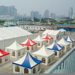 Hot Sale Aluminum Gazebo Pagoda Exhibition party tents for sale canada