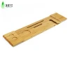 Hot Sale Bamboo Bath Tray /Rack/ Shower Caddy With wine holder