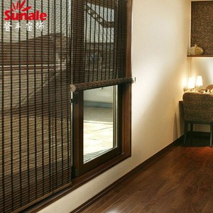 Hot Sale Factory outdoor Bamboo Fabric Roll Up without valance Blinds from Chinese Supplier