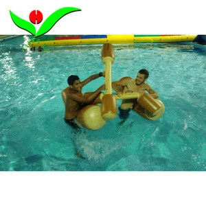 Hot sale inflatable water Gladiator Raft water park equipment for both adult&child