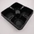 Import hot sale innovation black plastic pots for nursery plant with competitive price from China