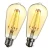 Import Hot Sale LED Residential Lighting 220V E26/E27/B22 Led Dimmable Led Filament Bulb ST64 A19 G95 G125 from China