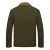 Import Hot Sale Men&#39;s Coldproof Thick Fleece Lining Jacket Winter Thick Coats Arm Green from China