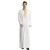 Import Hot sale Muslim Arab Middle East silk robe with embroidered collar men dubai islamic clothing from China