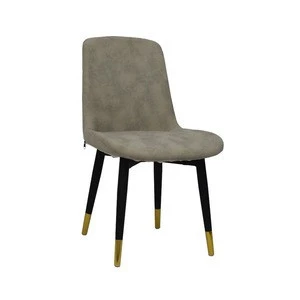hot sale new design good quality pu leather home furniture industrial Loft cafe  dining chair