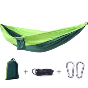 Hot sale outdoor amaca ripstop double 210T nylon camping hammock