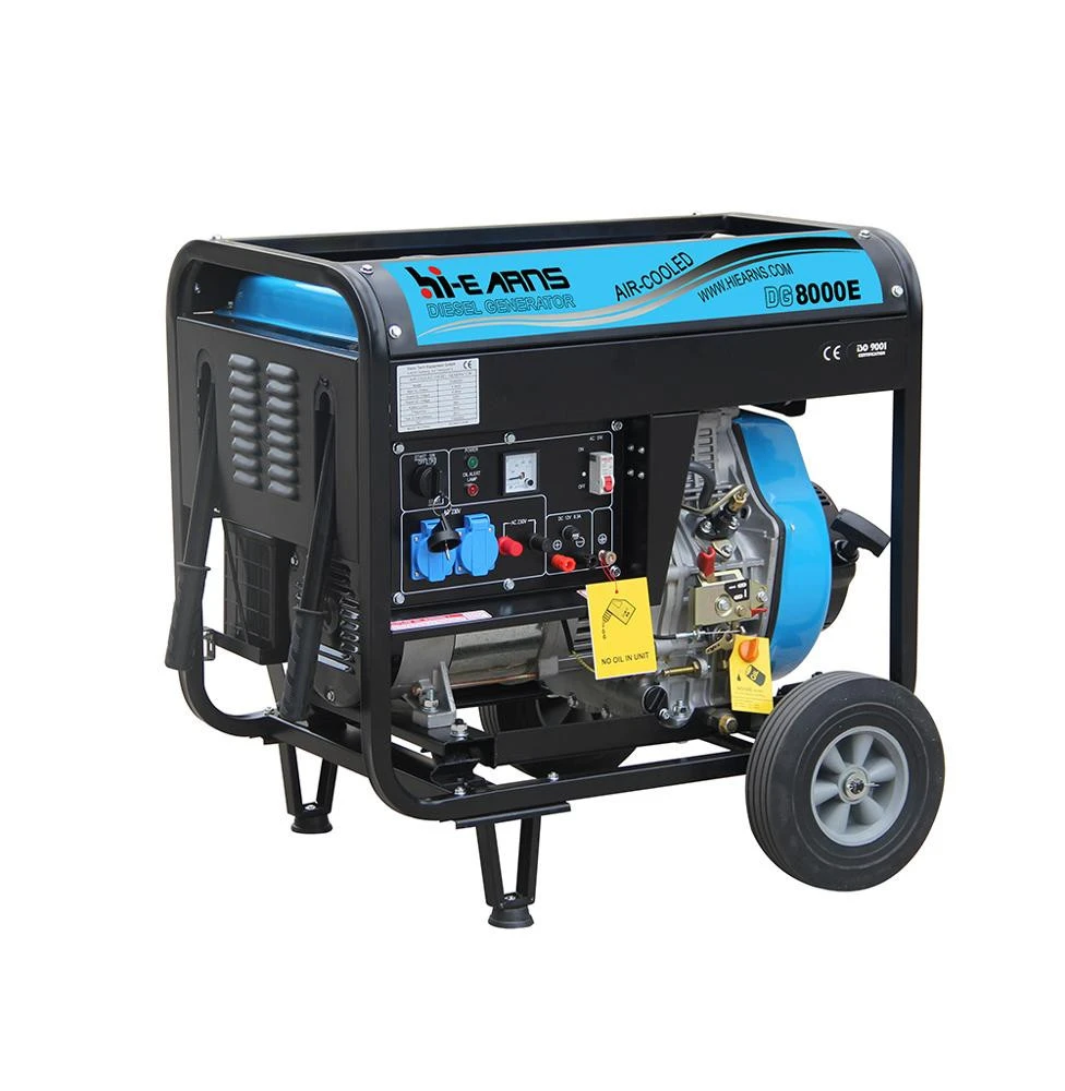 hot sale small size digital inverter diesel generator 7kw