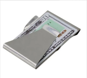 Hot sale Stainless Steel Money Clip / Credit Card Menoy Clip / Credit Card Holder Money Clip