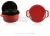 Import Hot sale Trionfo red enameled casserole cast iron pot from China