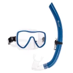 Hot Sell Silicone Scuba Diving Snorkeling Freediving Dry Top Mask Snorkel Set