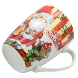 hot sell wholesale Christmas ceramic christmas mug christmas ceramic coffee mug