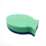 Hot Selling - 100% Eco-Friendly New Soft Kitchen Cleaning Filter Scrubbing Grout scouring pad dish Dual Magic washing Sponges