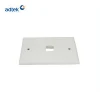 Hot Selling 115*140 Decora Style 1 2 3 4 Ports Blank RJ45 Wall Faceplate