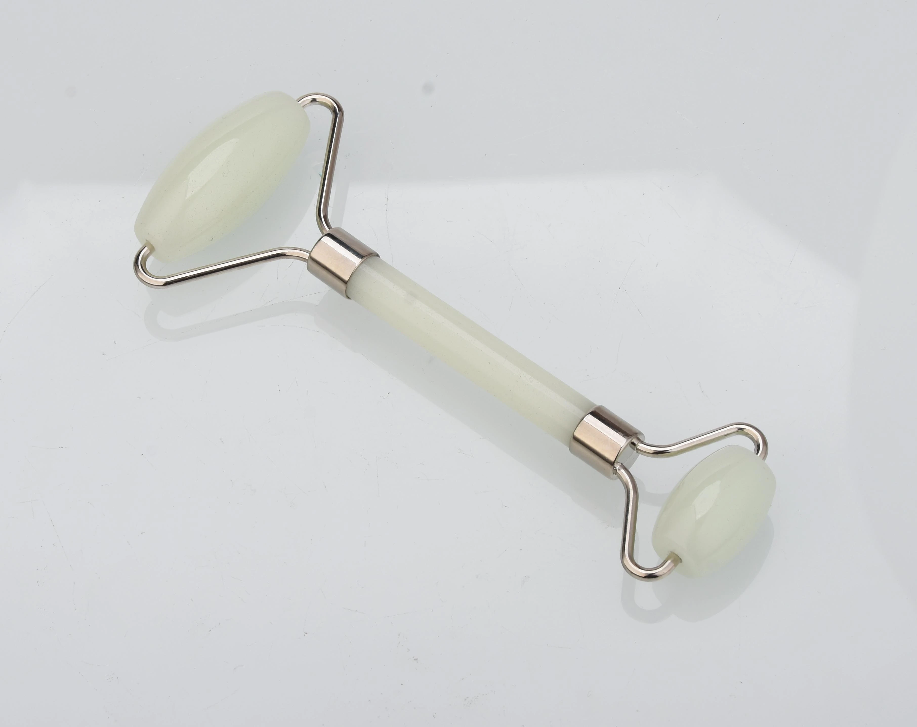 Hot Selling Anti-Aging Jade Roller And Gua Sha Set For Facial Eye Massage Roller Latest Improvements Noise Free Premium Quality