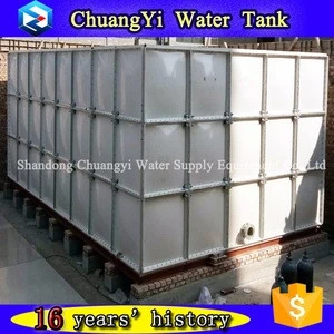 Hot selling fiberglass tank aquaculture,smc drinking water tank,frp combined water tank for industry
