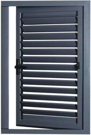 Hot Selling High quality Classic Design factory outdoor home aluminum profile Shutter Louvers windows