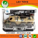 Hot-selling plastic friction tank toy military vehicle