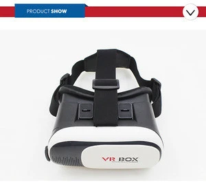 Hot selling remote control virtual reality 3D vr glasses with high quality