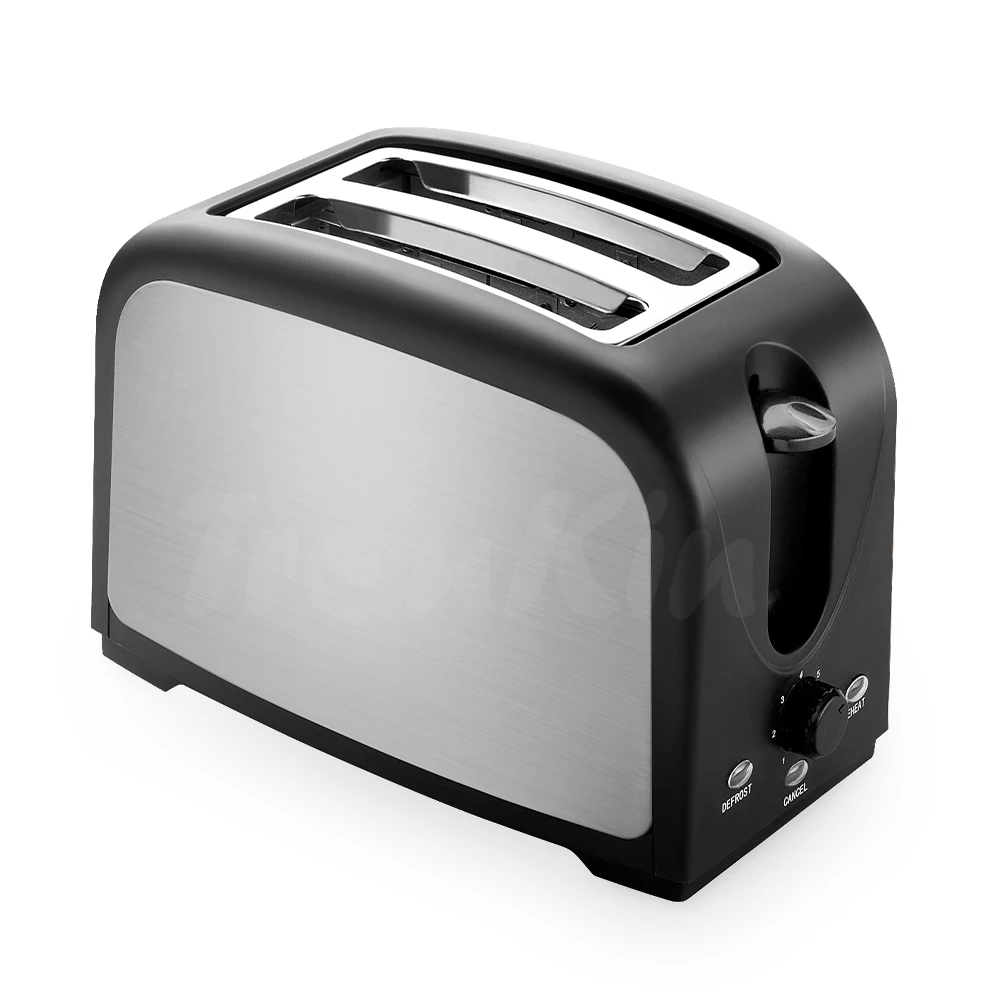 Hot Selling Six Adjustable Gears Bread Toaster With Reheat &amp; Defrost Function