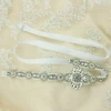 Hot Selling Wedding Bridal Pearl and Rhinestone Beaded Belt for Woman Ribbon Bridal Sash