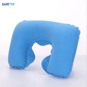 Hot-Selling Wholesale Multi-Color Personalized Travel Air Inflatable U Shape Inflatable Neck Rest Pillow