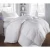 Import hotel comforter duvet insert white square pattern 225gsm100% microfiber filling quilt queen size from China