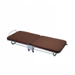 Hotel furniture extra bed and metal material hotel folding single bed