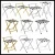 Import hotel luggage rack luggage stand luggage racks(J-12A) stainless steel wholesale from China