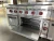 Import Hotel Restaurant Kitchen Equipment Cooking Range Supplies Gas 6 Burner Range with Oven from China