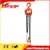 Import HOT!High Quality HSC series 0.5t-20t manual chain lifting hoist/ hand chain pulley from China