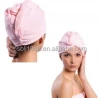 Household Women Hair Dry Towel Microfiber Head Cloth Shower Caps