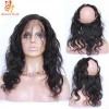 Human hair wigs toupee for women transparent 360 lace frontal closure raw Cambodian hair